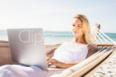 Woman using her laptop Woman using her laptop