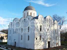 ancient Boriso-Hlebskyi cathedral in Chernihiv