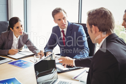 Businesspeople in conference room