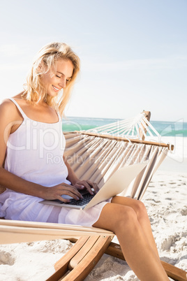 Woman using her laptop Woman using her laptop