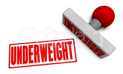 Underweight Stamp