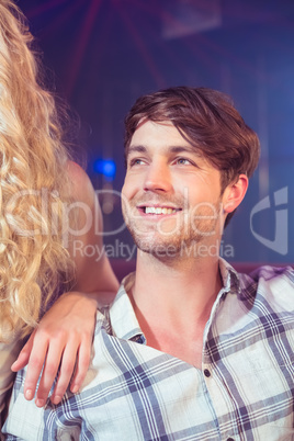 Portrait of happy man smiling