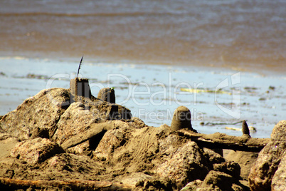 Building Sand Casles at Sea