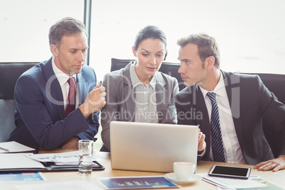 Businesspeople in conference room