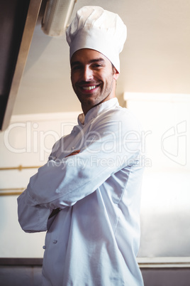 Chef posing with crossed arms