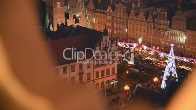 View from the Church St Elizabeth, Wroclaw, Poland