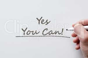 Yes you can written on whiteboard