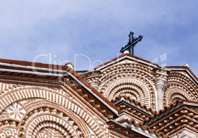 Details of Saint Panteleimon church in Ohrid