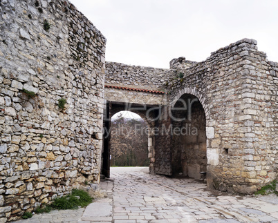 Upper gate in Ohrid, Macedonia