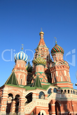 blessed  Basil cathedral at day