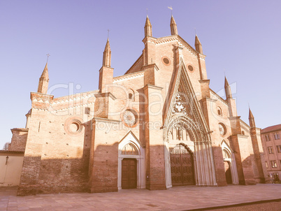 Chieri Cathedral, Italy vintage