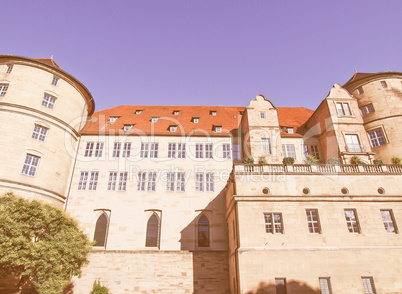 Altes Schloss (Old Castle), Stuttgart vintage