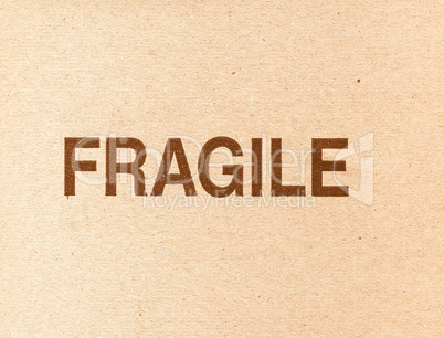 Fragile vintage