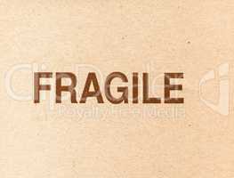 Fragile vintage