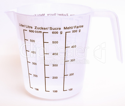 Measuring cup vintage