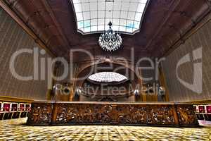 House of Scientists - a former national casino . Lviv, Ukraine.