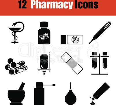 Set of farmacy icons