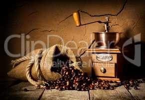 Coffee and mill