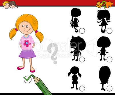 shadows activity for children