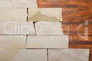 Wall stone texture background masonry