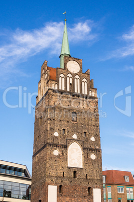 Das Kröpeliner Tor in Rostock