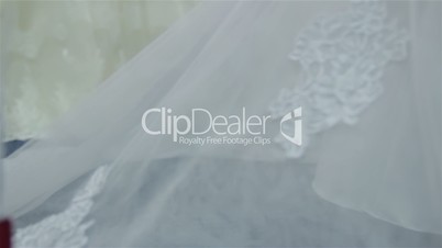beautiful movement of the slider. Wedding accessories