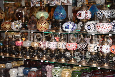 Geschäft in Kusadasi, Türkei