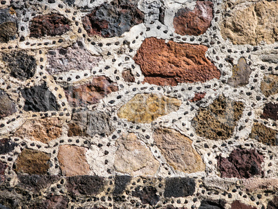Abstrakte Steinmauer