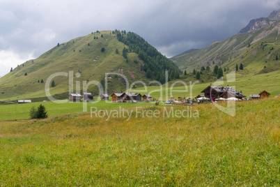 Fuciade Valley in the Dolomites