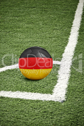 traditional soccer ball - Germany flag