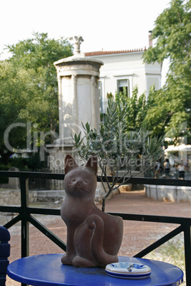 Typical greek restaurant. Greece