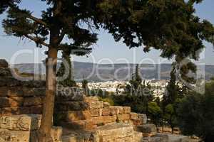 panorama view of Athens. Greece