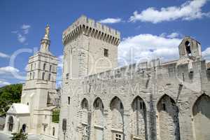 Pabstpalast in Avignon, Frankreich