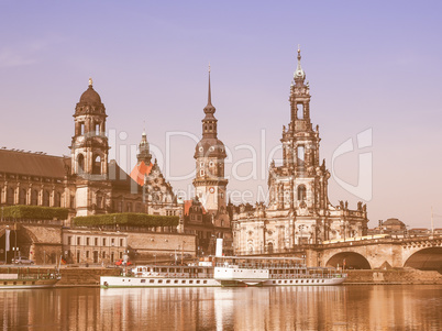 Dresden Hofkirche vintage