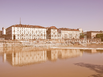 Piazza Vittorio, Turin vintage