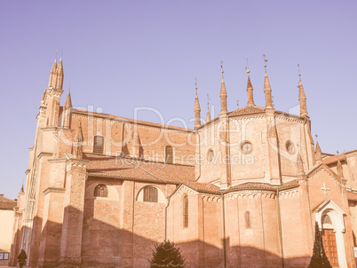 Chieri Cathedral, Italy vintage