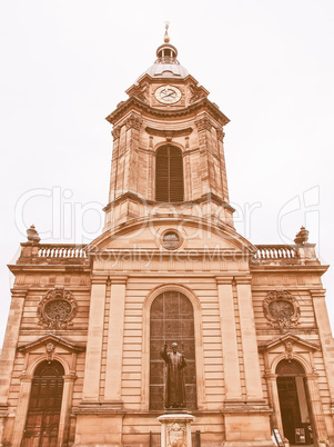 St Philip Cathedral, Birmingham vintage