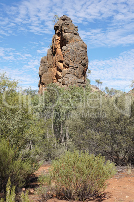 Corroboree Rock, East MacDonnell Ranges, Australien
