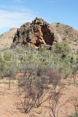 Corroboree Rock, East MacDonnell Ranges, Australien