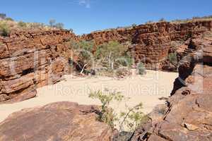 Trephina Gorge, East MacDonnell Ranges, Australien