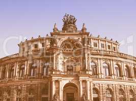 Dresden Semperoper vintage