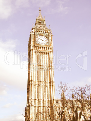 Big Ben London vintage