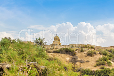 Churches at the Baptism Site, Jordan.