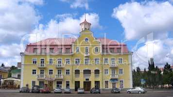 beautiful building on the central area in Chernihiv town