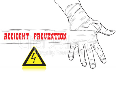 Accident prevention High voltage
