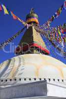 Boudhanath in Kathmandu, Nepal.