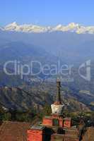 Above the clouds in Nagarkot