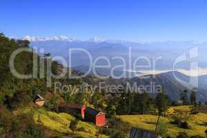 Above the clouds in Nagarkot