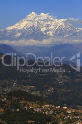 View of the Himalaya