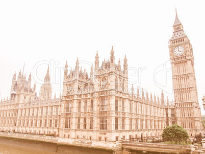 Houses of Parliament vintage Houses of Parliament vintage